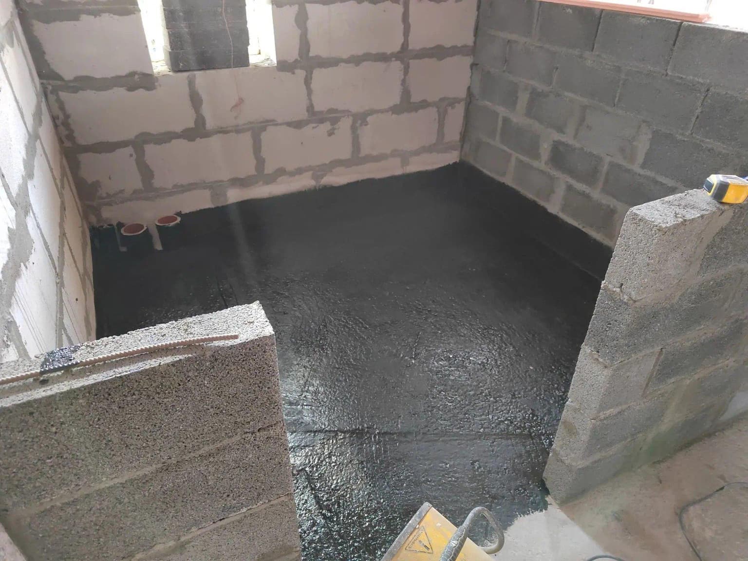 Частный дом у залива, waterproofing